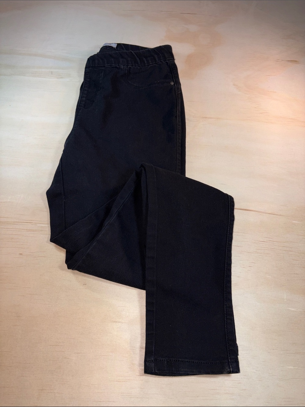 Stretch Jeggings Black Sz 4